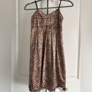 Leopard Print Dress
